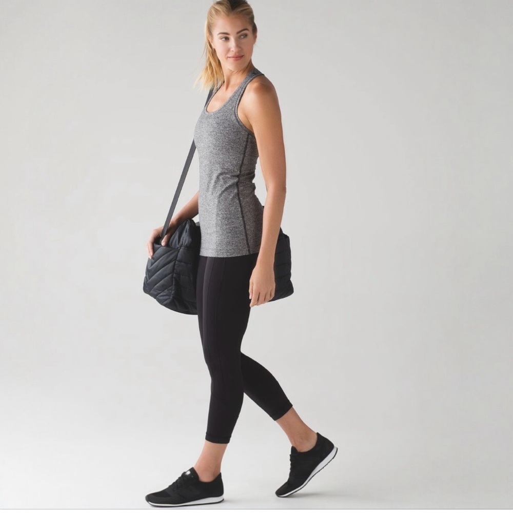 Lululemon Cool Racerback II •Heathered Black (First Release) - Picture 14 of 14